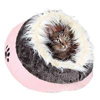 Trixie 36301 Minou Knuffelgrot Roze/Grijs Kattenbed - 35 x 26 x 41 cm