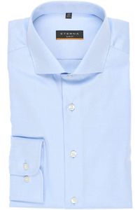 ETERNA Cover Shirt Slim Fit Overhemd lichtblauw, Effen