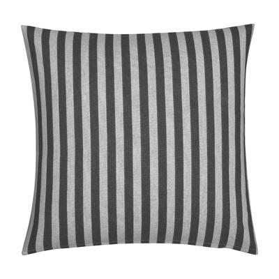 Fresh & Co Sierkussenhoes Medium Stripe Vertical - Grijs Soort: Sierkussenhoes