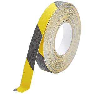 Durable DURALINE GRIP 1081130 Anti-sliptape Zwart, Geel (l x b) 15 m x 25 mm 1 stuk(s)