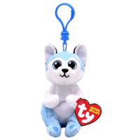 TY Beanie Babies Bellies Clip Knuffel Hond Thunder 10 cm - thumbnail