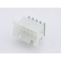 Molex 15246100 Female header, inbouw (standaard) Totaal aantal polen: 10 Rastermaat: 4.2 mm Inhoud: 1 stuk(s) Tray