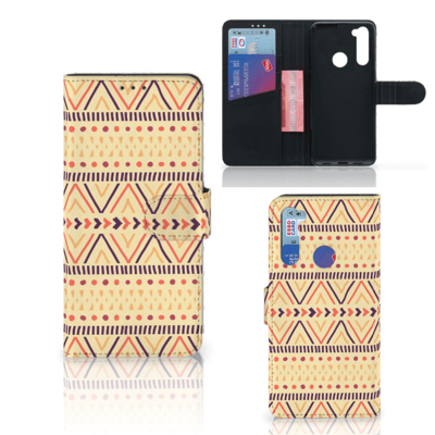 Xiaomi Redmi Note 8T Telefoon Hoesje Aztec Yellow