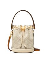 Tory Burch sac seau à motif monogrammé en jacquard - Tons neutres