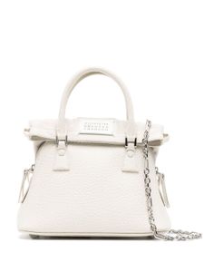 Maison Margiela mini sac à main 5AC - Blanc