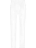 Dolce & Gabbana pantalon boutonné à coupe ample - Blanc