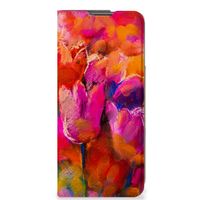 Bookcase OnePlus Nord CE 2 5G Tulips - thumbnail