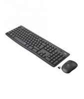 Logitech MK295 Silent Wireless Combo toetsenbord RF Draadloos QWERTY US International Zwart - thumbnail