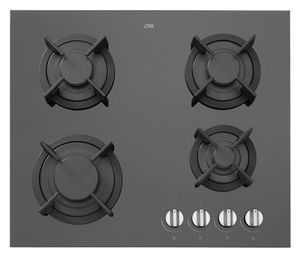 ETNA KGG860ZTA kookplaat Zwart Ingebouwd 60 cm Gaskookplaat 4 zone(s)