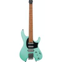 Ibanez Q Series Q54-SFM Sea Foam Green Matte headless elektrische gitaar met gigbag - thumbnail