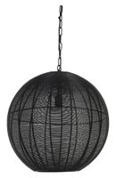 Light & Living Hanglamp Amarah 50cm, mat zwart