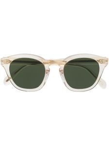 Oliver Peoples lunettes de soleil teintées à monture ronde - Tons neutres