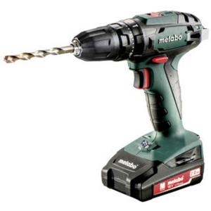 Metabo SB 18 Accu-klopboormachine Incl. 2 accus, Incl. accessoires