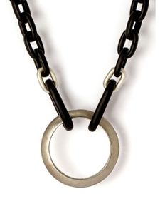 Parts of Four collier Organic Chain Portal - Noir