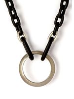 Parts of Four collier Organic Chain Portal - Noir - thumbnail