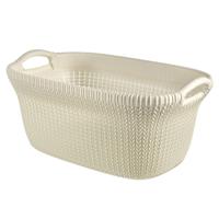 Curver Curver Wasmand Knit 40 L crèmewit