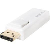 LogiLink CV0100 DisplayPort / HDMI Adapter [1x DisplayPort stekker - 1x HDMI-bus] Wit