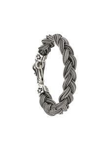 Emanuele Bicocchi woven chain bracelet - Argent