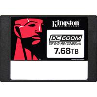 Kingston Technology 7680G DC600M (gemengd gebruik) 2,5 inch Enterprise SATA SSD - thumbnail