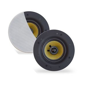 Speakerset Aquasound Rumba Tweeter Rond 120 mm 45 Watt Wit Aquasound