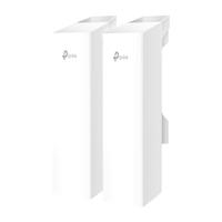 TP-Link Omada EAP215-Bridge KIT | 5 GHz 867 Mbps punt-naar-punt draadloze brug | Indoor/Outdoor Long Range Access Point, 3 Miles | Mesh, MU-MIMO | SDN Integrated | Cloud Access & Omada App
