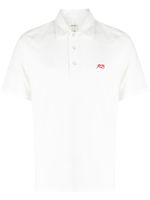 rag & bone polo à logo brodé - Blanc