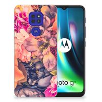 Motorola Moto G9 Play | E7 Plus TPU Case Bosje Bloemen - thumbnail