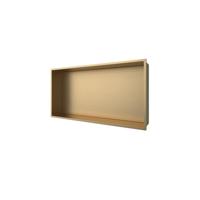 Wandnis Aloni Inbouw | 30x60x10 cm | 1 vak | Goud geborsteld