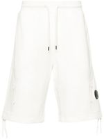 C.P. Company short de sport à logo appliqué - Blanc