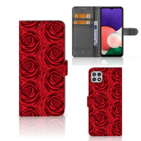 Samsung Galaxy A22 5G Hoesje Red Roses