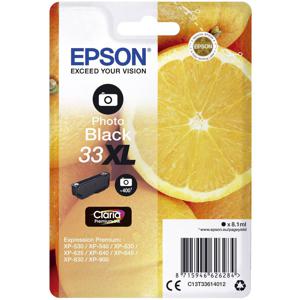 Epson Inktcartridge T3361, 33XL Origineel Foto zwart C13T33614012