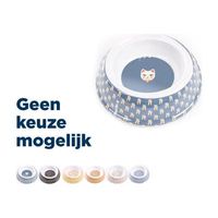 Martin Voerbak / drinkbak kat melamine japan assorti - thumbnail