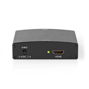 VGA-naar-HDMI-Converter | 1-Wegs - VGA + 2x RCA (L/R)-Ingang | HDMI-Uitgang