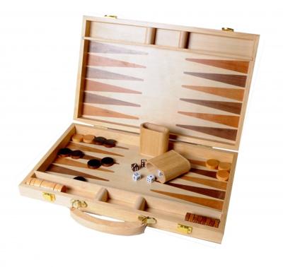 Longfield Games Backgammon hout 48 x 38 cm Longfield Games Backgammon hout 48 x 38 cm