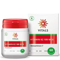 Vitals - Vitamine K2 180 mcg 60 capsules. K2 in de superieure vorm van menaquinon-7.