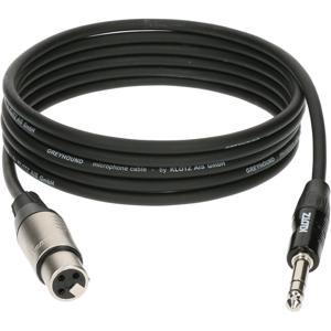 Klotz GRG1FP01.5 Greyhound audiokabel 3p female XLR - 3p 6.35mm  jack 1.5m