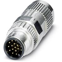 Phoenix Contact 1559602 Sensor/actuator connector, niet geassembleerd M12 Aantal polen (sensoren): 17 Stekker, recht 1 stuk(s) - thumbnail