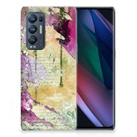 Hoesje maken OPPO Find X3 Neo Letter Painting