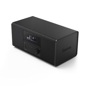 Hama DR1550CBT Radio DAB+, VHF (FM) Bluetooth, CD, USB Zwart