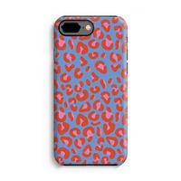 Leopard blue: iPhone 8 Plus Tough Case - thumbnail