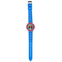 Super Mario Time Teacher Horloge Blauw/Rood - thumbnail