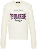 DSQUARED2 t-shirt à logo imprimé - Tons neutres - thumbnail