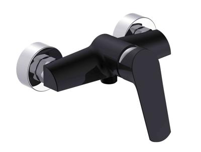 Badstuber Soho douche mengkraan mat zwart 15cm hoh Badstuber Soho douche mengkraan mat zwart 15cm hoh