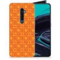 OPPO Reno 2 TPU bumper Batik Oranje