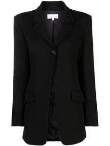 Patrizia Pepe blazer en sergé à boucle Fly - Noir