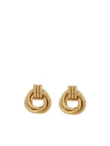 ANINE BING boucles d'oreilles Triple Knot