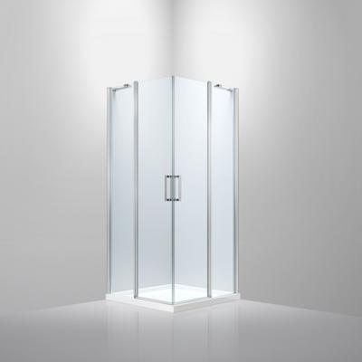 van Rijn ST02 douchecabine met hoekinstap chroom 100x100cm van Rijn ST02 douchecabine met hoekinstap chroom 100x100cm