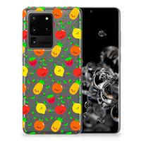 Samsung Galaxy S20 Ultra Siliconen Case Fruits - thumbnail