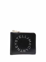 Stella McCartney porte-cartes Stella à logo - Noir