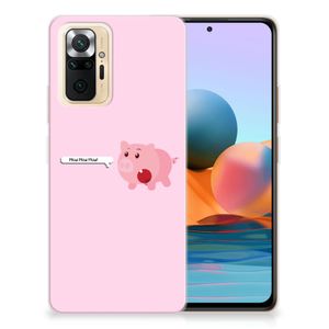 Xiaomi Redmi Note 10 Pro Telefoonhoesje met Naam Pig Mud